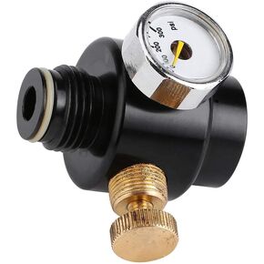 Set of 1 Alloy Steel Co2 & Compress Air Regulator Output Pressure 0-300psi