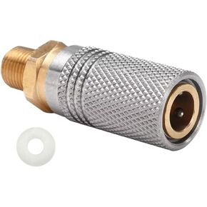 الألوان PCP 1/8 "NPT ذكر الموضوع المقرنة HPA CO2 خزان الهواء عبوة موصل قطع الاتصال السريع الإفراج السريع محول المناسب