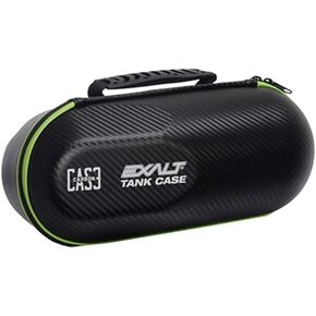 Exalt Paintball Carbon Series Tank Case (Black - Lime)