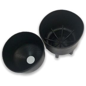 9L Carbon Fiber Tank Cover Rubber Scuba Tank Boot Paintball Tank Sleeves in 6.89 in/175mm Diameter Protector