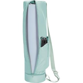 sportsnew Yoga Mat Bag, Full Zip Cargo Yoga Mat Carrier Bag with Drawstring Water Bottle Pocket and Bottom Wet Pocket, Exercise Yoga Mat Carrier Holder Multi-Functional Storage Bag patent pending