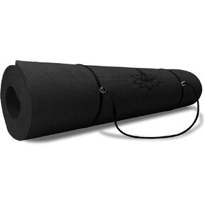 Thick TPE Yoga Mat 72"x 27"x1/3 inch Non Slip Eco Friendly Exercise Mat for Yoga Pilates & Floor Workouts