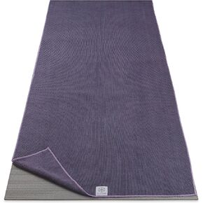 Gaiam Yoga Mat Towel Microfiber Mat-Sized Yoga Towel for Hot Yoga