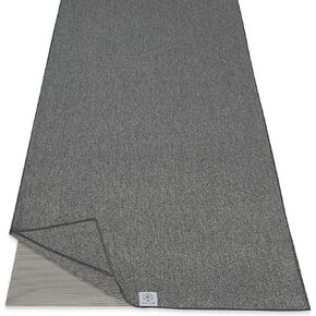 Gaiam Yoga Towel - Mat Sized Active Dry Non Slip Moisture Wicking Sweat Absorbent Microfiber Hot Yoga Towel for Women & Men | Stay-Put Corner Pockets (70" Long x 26" Wide)