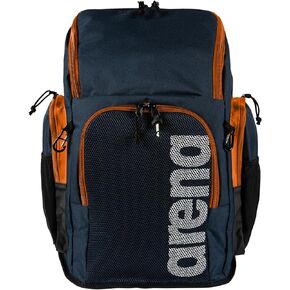 ARENA Team 45 Backpack Swimming Athlete Sports Gym Rucksack Large Training Gear Equipment Swim Bag for Men/Women, 45 Liters