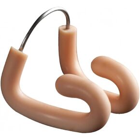 Arena Super Nose Clip II Swimming Nose Plug, Coffee or Beige, One Size