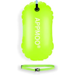 Swim Buoy - Enhanced Visibility Swim Belt with Lightweight Design and Dry Bag Compartment
