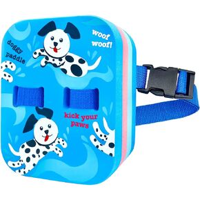 Sunlite Sports Back Float Swim Trainer with Adjustable Belt, Floatie with Multiple Layers, for Kids Children Toddler Swimming Safety