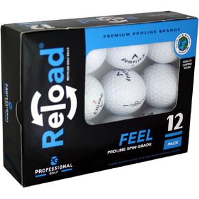 Callaway Reload Recycled Golf Balls (12-Pack) of Callaway Golf Balls, White, One Size