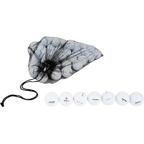 Clean Green Used Golf Balls 48 Pack Recycled Used Wilson Golf Balls - Includes a Mix of Cheap Golf Balls for Wilson Triad Golf Ball, Wilson Staff Golf Balls, Wilson Duo Soft Golf Balls