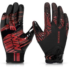 NICEWIN Football Gloves Youth Receiver Gloves for Kids in Kuwait
