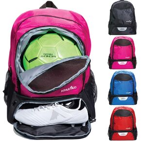 Athletico Youth Soccer Bag - Soccer Backpack & Bags for Basketball, Volleyball & Football | Includes Separate Cleat and Ball Compartment
