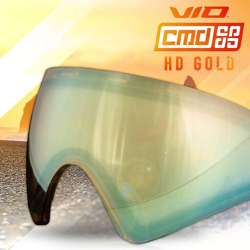 Bunker Kings CMD/Virtue VIO Thermal Paintball Goggle/Mask Replacement Lenses - Fits CMD, Contour, Ascend, Extend and XS in Saudi Arabia