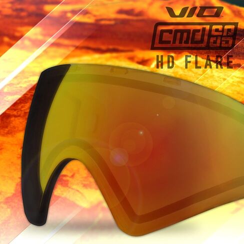 Bunker Kings CMD/Virtue VIO Thermal Paintball Goggle/Mask Replacement Lenses - Fits CMD, Contour, Ascend, Extend and XS in Saudi Arabia