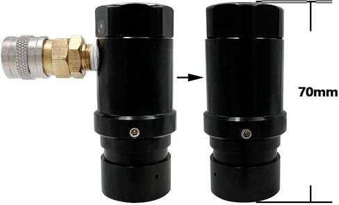 rovrai Upgrade Paintball HPA Co2 Pressure Regulator, Ajustable Output Pressure 40psi-200psi MR Reg GEN2 Lower Pressure Air Regulator in Saudi Arabia