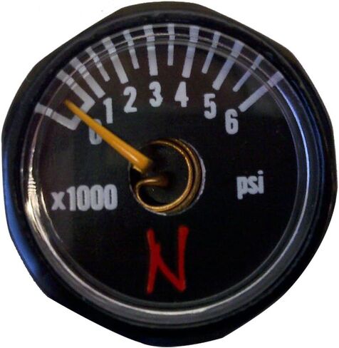 Ninja 6000psi Mini Micro Gauge Regulator Parts BLACK in Saudi Arabia