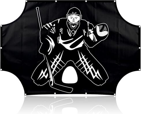 هدف إطلاق شبكة الهوكي من HIGOOD، شبكة هوكي الجليد، أهداف ممارسة الهدف لهوكي الجليد، شبكة هوكي محمولة، معدات تدريب هوكي الجليد القابلة للطي. in Kuwait