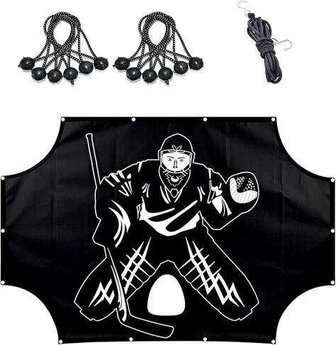 هدف إطلاق شبكة الهوكي من HIGOOD، شبكة هوكي الجليد، أهداف ممارسة الهدف لهوكي الجليد، شبكة هوكي محمولة، معدات تدريب هوكي الجليد القابلة للطي. in Kuwait