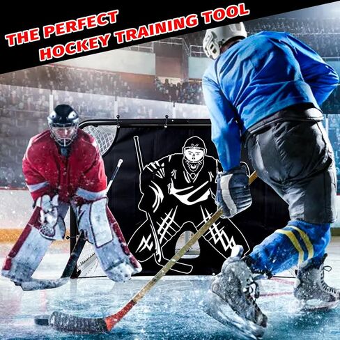 هدف إطلاق شبكة الهوكي من HIGOOD، شبكة هوكي الجليد، أهداف ممارسة الهدف لهوكي الجليد، شبكة هوكي محمولة، معدات تدريب هوكي الجليد القابلة للطي. in Kuwait