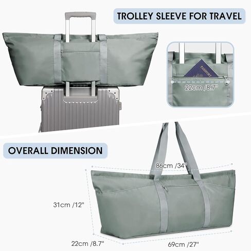 Sportsnew حقيبة حصيرة اليوغا الكبيرة مع حقيبة الأحذية وحجرة الرطب للسيدات حقيبة بيلاتيس الصالة الرياضية مع حامل حصيرة اليوغا حقيبة اليوغا مع حزام حصيرة قابل للتعديل للنساء الرجال in Kuwait