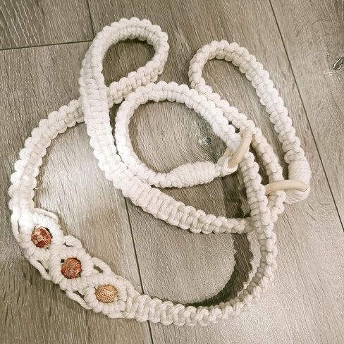 حزام حمل بساط اليوجا من Macrame [السجادة غير متضمنة]، حزام/حامل متعدد الأغراض منسوج يدويًا in Kuwait