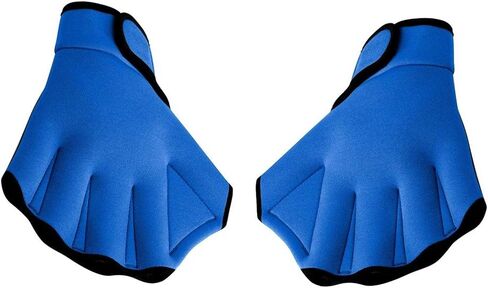 زوج من قفازات تدريب السباحة للياقة البدنية المائية، قفازات شبكية للتدريب على مقاومة الماء in Saudi Arabia