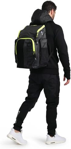 حقيبة ظهر Arena Spiky III 45 حقيبة ظهر رياضية للسباحة وصالة الألعاب الرياضية ومعدات تدريب كبيرة وحقيبة سباحة للرجال والنساء، 45 لتر، ليديا ستارفيش in Kuwait