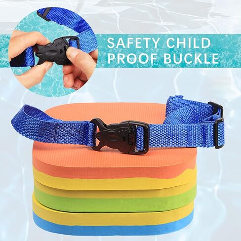 SWIMMEE Back Float for Kids Children Safety Swim Bubble with Adjustable 3 Layers Swim Belts Comfortable Waterproof Floaties Device for Kids Toddler Swimming Floats (10lb-60lb) in Saudi Arabia