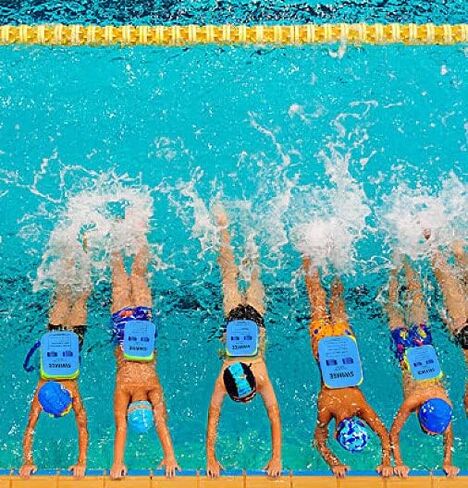 SWIMMEE Back Float for Kids Children Safety Swim Bubble with Adjustable 3 Layers Swim Belts Comfortable Waterproof Floaties Device for Kids Toddler Swimming Floats (10lb-60lb) in Saudi Arabia