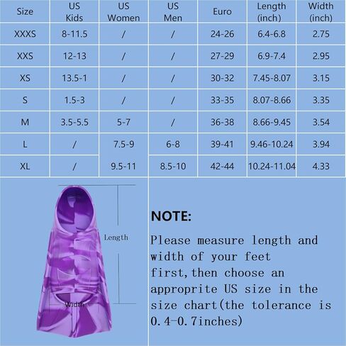 Gugmoy Kids Swim Fins,Comfortable Silicone Flippers for Swimming and Diving,Size Suitable Beginners Kids Girls Boys Adults in Kuwait