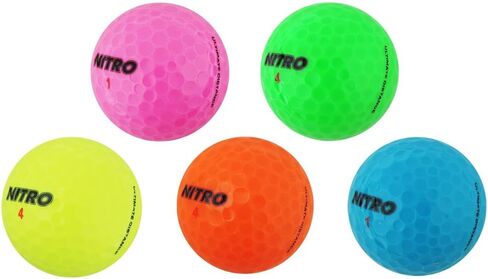 Nitro Ultimate Distance Golf Ball (15-Pack), Multi-Colored in Kuwait