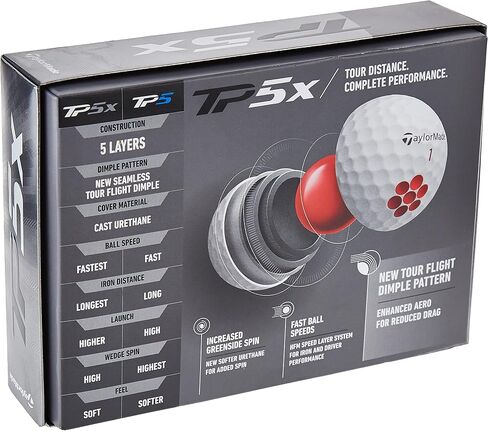 TaylorMade 2021 TP5X Golf Ball in Saudi Arabia