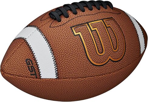 Wilson GST Composite Football - Junior Size, Tan in Saudi Arabia