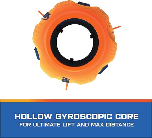 كرة القدم Aerobie Sonic Fin Football، لعبة كرة القدم الإسفنجية Russel Wilson الديناميكية الهوائية، ألعاب خارجية للأطفال والكبار من سن 8 سنوات فما فوق in Kuwait