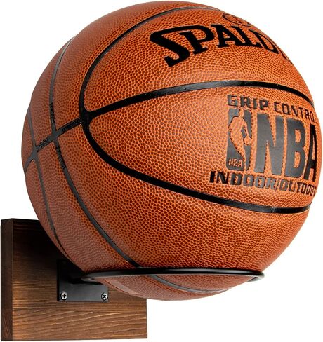 PUERSI Ball Holder Wall Mount Ball Stand Display Storage for Basketball Football Soccer Volleyball in Saudi Arabia