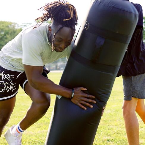 دمية فرانكلين سبورتس القابلة للنفخ لكرة القدم - دمى تدريب لكرة القدم والفنون القتالية + ممارسة المصارعة - حجب قابل للنفخ + دمية معالجة لممارسة كرة القدم - 51 بوصة in Kuwait