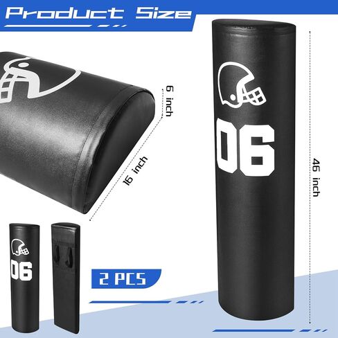 2 Pcs Athletic Agility Dummy Step Over Dummy with Heavy Duty Handles Training Dummy Football Equipment for Footwork Drills Sports Training in Kuwait