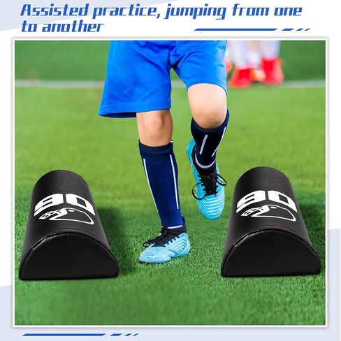 2 Pcs Athletic Agility Dummy Step Over Dummy with Heavy Duty Handles Training Dummy Football Equipment for Footwork Drills Sports Training in Kuwait