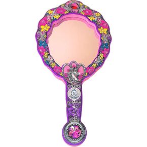 Liontouch Unicorn Princess Mirror for Girls | Pink Pretend Play Foam Toy for Children & Toddlers with Flower Decoration | Safe & Without Glass | Dress Up, Cosplay & Royal Costumes for Kids