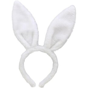 Bunny Ears Headband Easter Cosplay Halloween Party Valentines Day Headwear Hair Band Styling Costume Dress Up for Girls Women