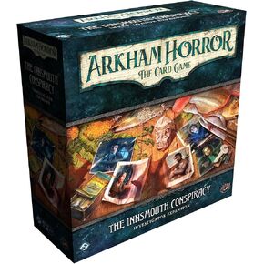 Fantasy Flight Games Arkham Horror The Card Game The Innsmouth Conspiracy Investigator Expansion - Includes Five Unique Investigators! Cooperative LCG, Ages 14+, 1-4 Players, 1-2 Hr Playtime, Made