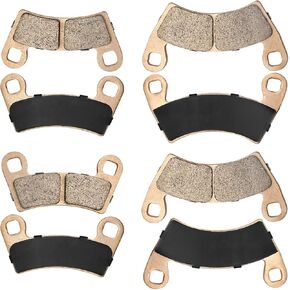 Sintered Brake Pads Front Rear 2208933 2203747 2203318 for Polaris Ranger-1000 General-1000 Ranger-Crew-570 RZR-4-900 RZR-S4-1000 Pro-XD