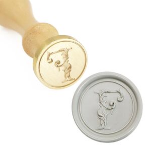 Alphabet Wax Stamps F Removable Wooden Handle Wax Stamp Retro Wax Seal Stamps Beautiful Wax Stamp Seal Make Envelopes Wedding Invitations Postcards Invitations Christmas Wax Seal Stamp