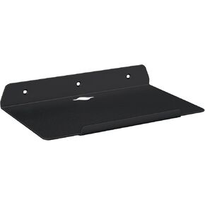 10" Floating Metal Wall Shelf,Floating Shelves For Wall,Wall Mounted Shelves For Speakers,Small Floating Wall Shelf With Lip,Organizer And Storage For Bedroom Bathroom Living Room Kichen Garage(Black)