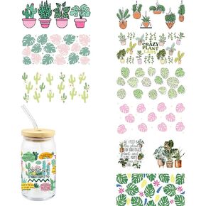 Snowflake Candy Cane uvdtf Stickers for Cups 12pcs UV DTF Cup Wraps for Christmas Cookies Cow Dogs Rub on Transfer Decals Poinsettia Christmas Tree for DIY Wood Crafts