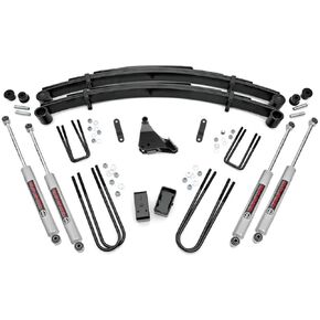 Rough Country 4" Lift Kit w/N3 Shocks for 1999-2004 Ford Super Duty 4WD - 49530