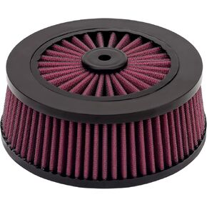 AHL Red Air Filter Element Compatible with Harley Touring Street Road Glide Road King Softail Dyna FXDLS FXR