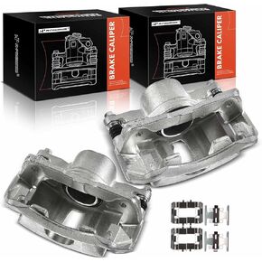 A-Premium Disc Brake Caliper Assembly with Bracket Compatible with Select Acura and Honda Models - Legend 1991-1995, RL/TL 1996-1998 3.2L, Accord 1998-2002 3.0L - Front Driver and Passenger Side