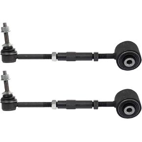 TRQ Rear Upper Control Arm Set Compatible with 2009-2011 Ford Flex Taurus Lincoln MKS MKT