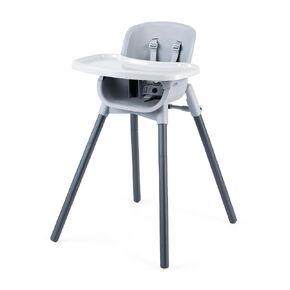 Chicco Zest 4-in-1 Folding High Chair, Feeding Chair, Toddler Chair and Youth Stool, Multi-Use Easy Clean High Chair | Capri/Blue